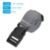 Unique Bargains Travel Accessory Luggage Adjustable Buckle Belt Utility Strap 3 Pcs