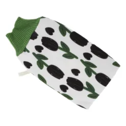 Unique Bargains Tulip Flowers Shower Gloves For Bathroom 9.45"x5.12" Green 1 Pc -UNIQUE BARGAIN Shop GUEST fc535d9e d09d 4ba0 a6c6 fde4cde11e2f