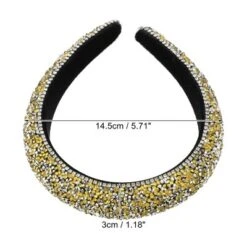 Unique Bargains Women's Bling Rhinestone Padded Hairband Hair Accessories 1.18 Inch Wide 1 Pc 14 Unique Bargains Women's Bling Rhinestone Padded Hairband Hair Accessories 1.18 Inch Wide 1 Pc -UNIQUE BARGAIN Shop GUEST fe1ec6de 66f4 44be b98d d5af34943173