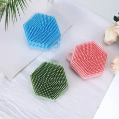 Unique Bargains Double Side Body Bath Brush For Shower 3.70"x3.66"x1.50" 1 Pc -UNIQUE BARGAIN Shop GUEST fec27516 343d 42b5 9f80 828478e1bd12