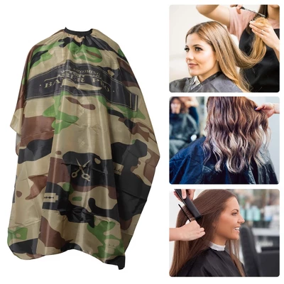 Unique Bargains Fashion Hair Cutting Cape 62.99"x55.12" Camouflage 1 Pc 4 Unique Bargains Fashion Hair Cutting Cape 62.99"x55.12" Camouflage 1 Pc - Image 4